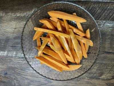 Keptas batatas su prieskoniais orkaitėje Žingsnis 2