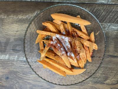 Keptas batatas su prieskoniais orkaitėje Žingsnis 3