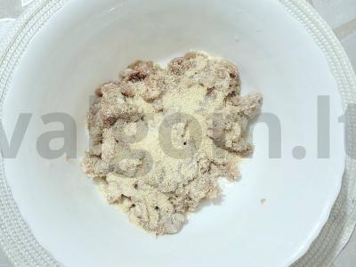 Švelnus bulvių košė su kotletais džiuvėsėliuose Žingsnis 3