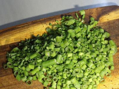 Salotas „Vasaros gaiva“ su havajų druska Žingsnis 1