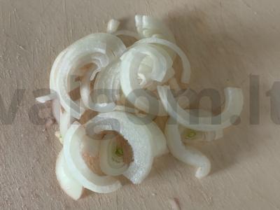 Salotos su burokėliais, silke ir sėklomis Žingsnis 2