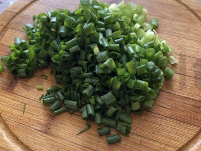 Greitas sriuba su kiaušinių makaronais Žingsnis 8