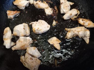 Šašlykas su kalakutiena, mocarela ir kolrabi Žingsnis 1