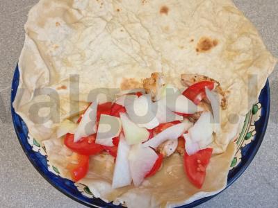 Šašlykas su kalakutiena, mocarela ir kolrabi Žingsnis 4