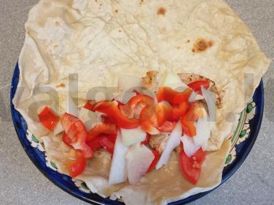 Šašlykas su kalakutiena, mocarela ir kolrabi Žingsnis 5