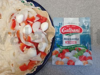 Šašlykas su kalakutiena, mocarela ir kolrabi Žingsnis 7