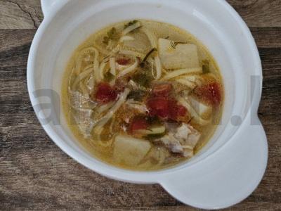 Sriuba-nuodėmė ant garstyčių aliejaus Žingsnis 10