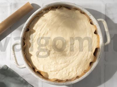 Orinė varškės apkepas be miltų ir manų Žingsnis 5