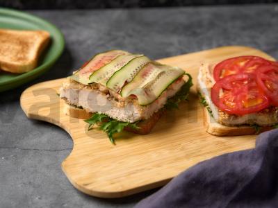 Katsu sando sumuštinis su vištiena Žingsnis 10