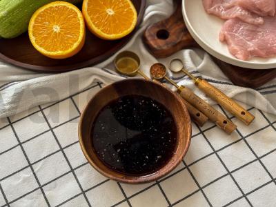 Kalakutienos steikas apelsinų padaže su daržovėmis Žingsnis 1