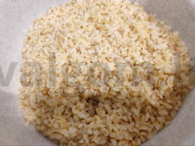 Bulguras su baklažanais ir paprikomis Žingsnis 9