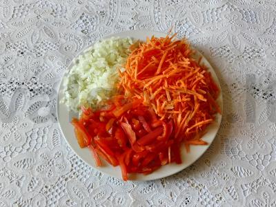 Ryžių sriuba su virtomis-rūkyta dešra Žingsnis 1