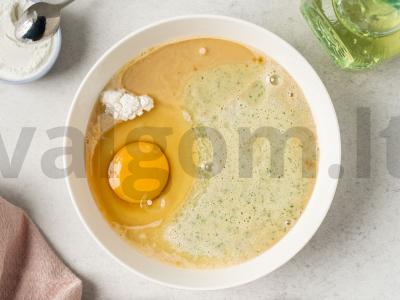 Pipirinių sausainių su šviežia mėta Žingsnis 3