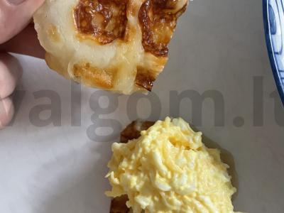 Užkandis su halumi „Sūrio“ Žingsnis 4