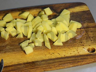 Mėsos sriuba su grybais ir bulvėmis Žingsnis 7