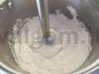 Švelnus vištienos paštetas su avižomis ir ryžiais Žingsnis 4