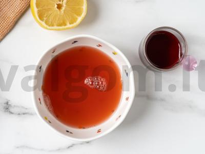 Kremiškas desertas su keptomis abrikosais Žingsnis 1