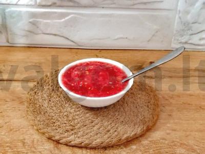 Aštri adžika su čili pipirais Žingsnis 6