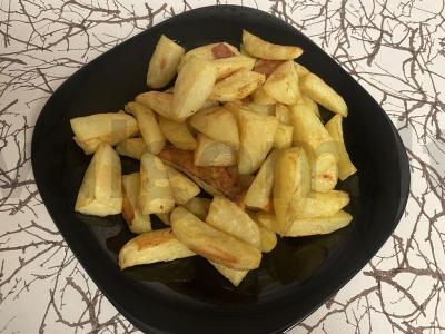 Traškūs bulvių skiltelės Žingsnis 5