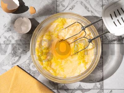 Pistacijų keksas su citrina Žingsnis 3