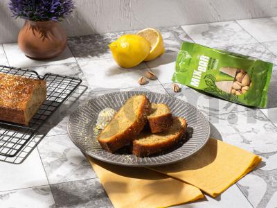 Pistacijų keksas su citrina pagrindine nuotrauka