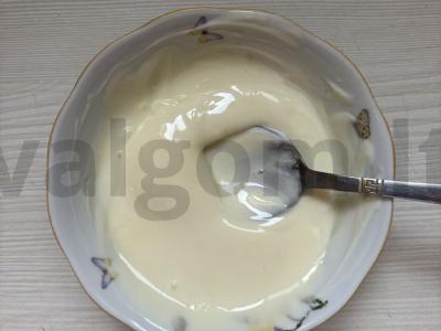 Sūdyto krekerių desertas Žingsnis 2