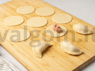 Koldūnai su lašiša Žingsnis 5