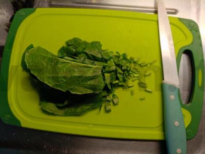 Kiaušinienė su daržovių mišiniu Žingsnis 2