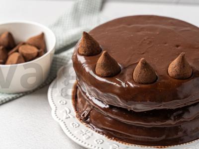 Trufo tortas Žingsnis 10