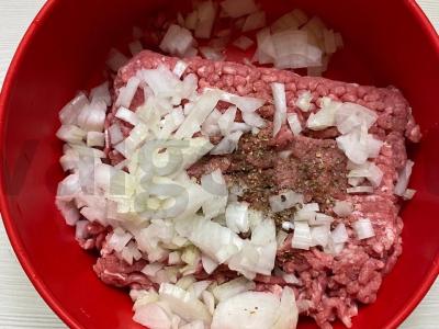 Čeburekai su faršu iš picos tešlos Žingsnis 2