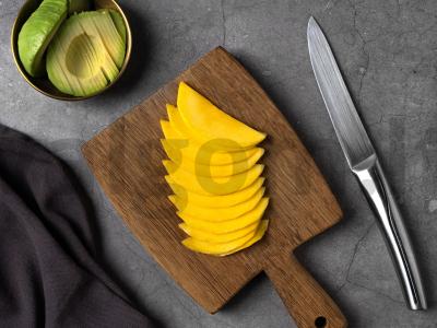 Užkandis iš silpnai sūdyto žuvies su avokadu Žingsnis 1