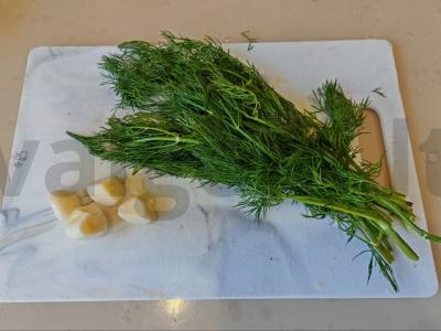 Lobio su vištiena, prieskoniais ir žolelėmis Žingsnis 13