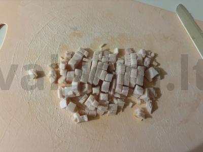 Skani pica ant mielinės tešlos Žingsnis 4