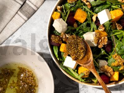 Salotos su keptomis daržovėmis Žingsnis 5