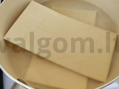 Lazanija su pievagrybiais ir sūriu Žingsnis 6