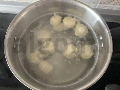 Patingėlių virtinukai su manų kruopomis Žingsnis 4