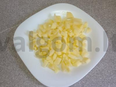 Sriuba su voveraitėmis ir vermišeliu Žingsnis 1