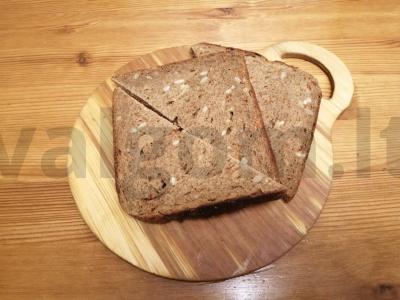 Avokado ir krevetėmis užteptos brusketos Žingsnis 1