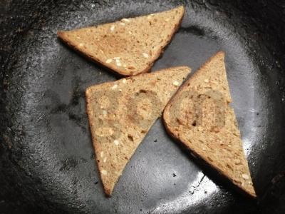 Avokado ir krevetėmis užteptos brusketos Žingsnis 2