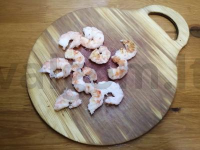 Avokado ir krevetėmis užteptos brusketos Žingsnis 6