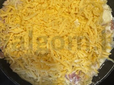 Karbonares makaronai su grietinėlės padažu Žingsnis 7