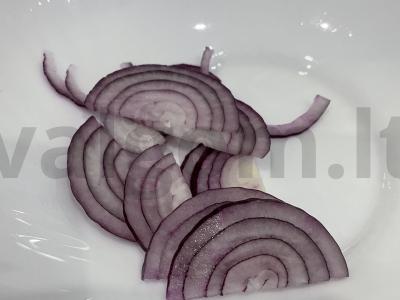 Vasaros salotos su marinuotais pievagrybiais Žingsnis 1