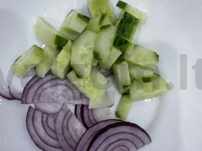 Vasaros salotos su marinuotais pievagrybiais Žingsnis 2