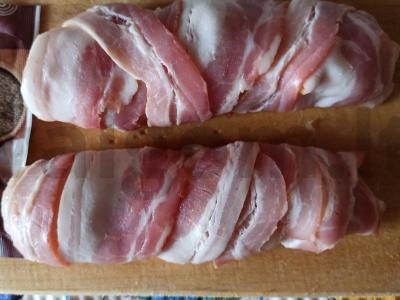 Kepinys su vištiena ir žaliais pupelėmis Žingsnis 4