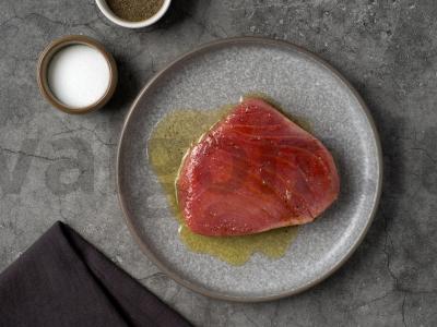 Ant groteli keptas tunas su citrina Žingsnis 1