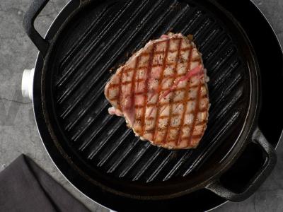 Ant groteli keptas tunas su citrina Žingsnis 2