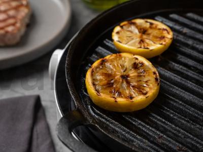 Ant groteli keptas tunas su citrina Žingsnis 3