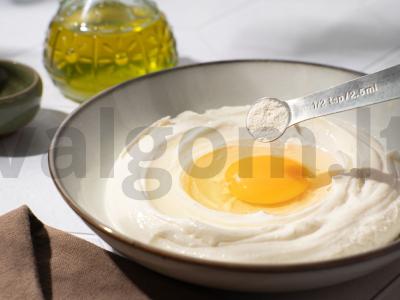 Varškės pynutės su obuoliais Žingsnis 2