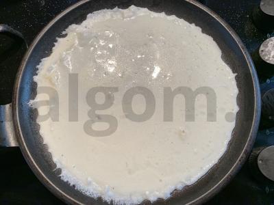 Kvapnūs blynai su grietine per 30 minučių Žingsnis 4