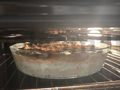 Sushi tortas su krabų lazdelėmis ir krevetėmis Žingsnis 15